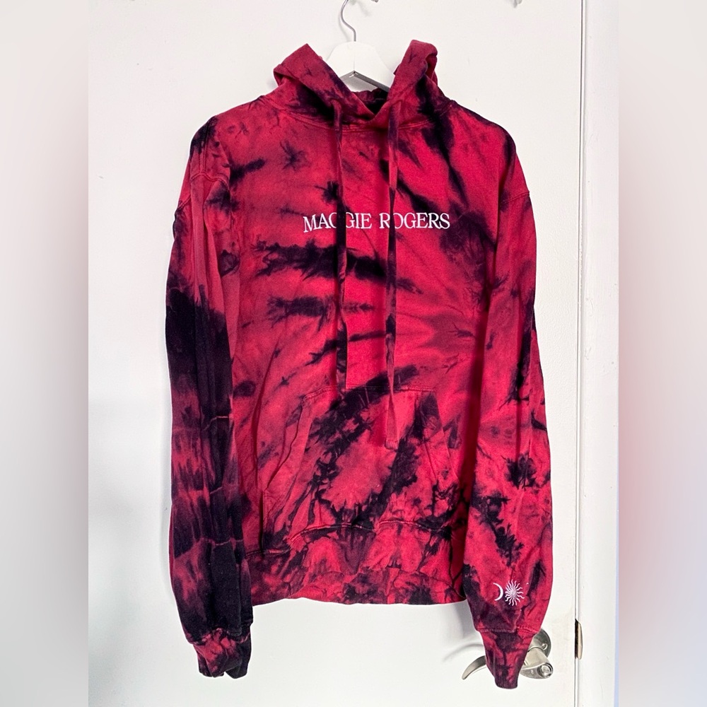 Maggie Rogers Heard It In A Past Life Embroidered Tie-Dye Hoodie - Picture 4 of 6